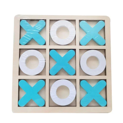 Montessori Wooden Mini Chess Board Game Educational Toy