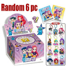 32 Pack Blind Bag Acrylic Keychain Mystery Grab Bag for School Backpack Anime Kids Gift Collectibl
