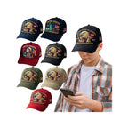 Breathable Patriotic Baseball Cap US 250th Anniversary Cap Retro Washed Versatile Patriotic Cap US 250th Anniversary Tribute Hat