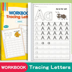 Children's Alphabet Practice Book - Alphabet Learning and Creative Coloring Activities, Developing Writing Skills, Back-To-School Supplies, Easter and Christmas Gifts, Preschoolers, Alphabet Learning Book, Preschool Activitie