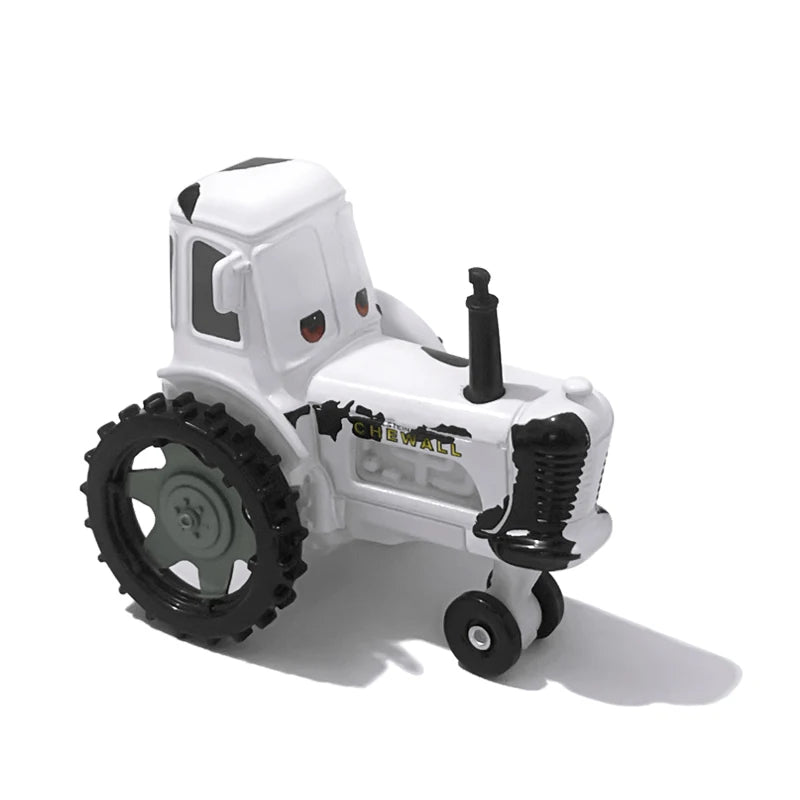 Cartoon Pixar Cars Tractors 1/55 Metal Die Casting Model Car Alloy Material Anime Figure Collectibles Racing Toys Birthday Gifts