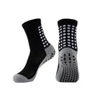 1 Pair Non Slip Soccer Socks Men Non Skid Grip Football Basketball Sport Cycling Socks 2025 New
