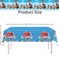 Birthday Paw Patrol Tablecloth Disposable Table Cloth Table Cover Paw Patrol Birthday party Decoration Party Favors supplies