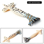 Oenux Marine Molluscs Model Simulation Squid Octopus Growth Cycle Action Figure Sealife Animals Education Collection Kids Toy