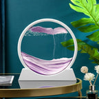 3D Glass Moving Sand Art Creatitive Sandscape In Motion Display Flowing Sand Frame Hourglass Painting for Home Decor for Gifts