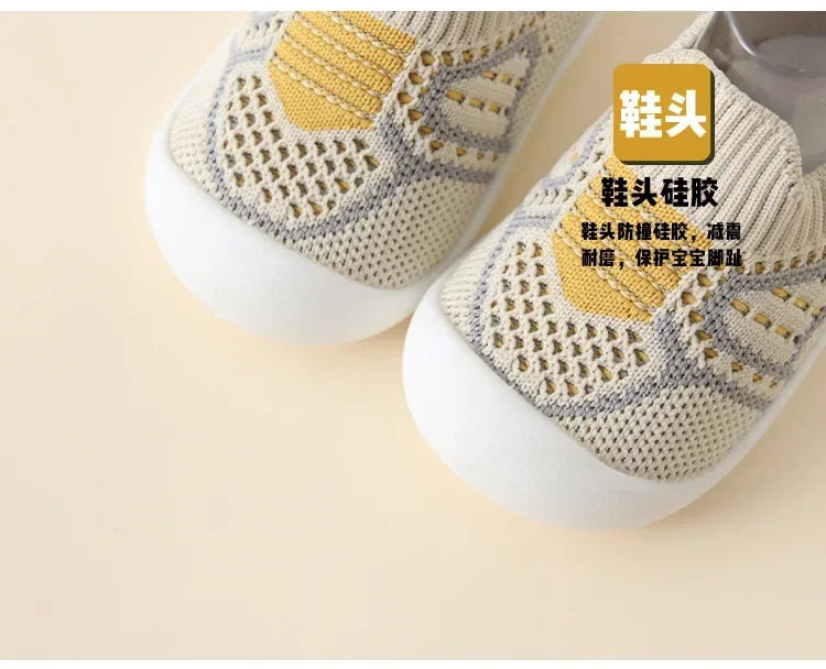 Baby Anti Slip Mesh Shoes Soft Sole Crib Walking Socks