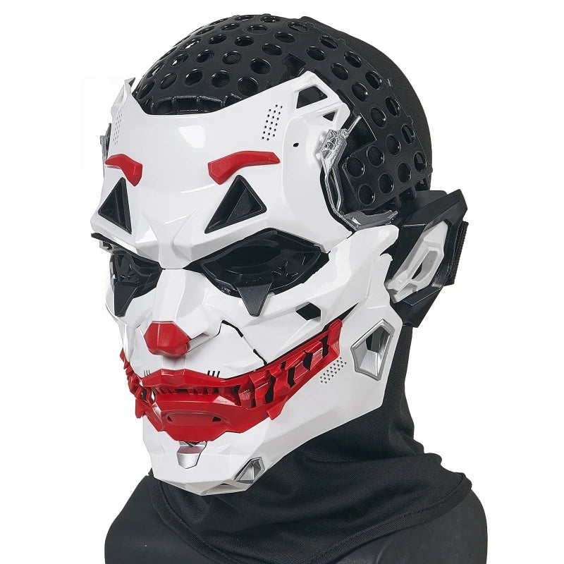 Cyberpunk Masks Clown Braids 2d Cosplay Resin Custom Products Halloween Anime Role-Playing Props And Gifts Toys
