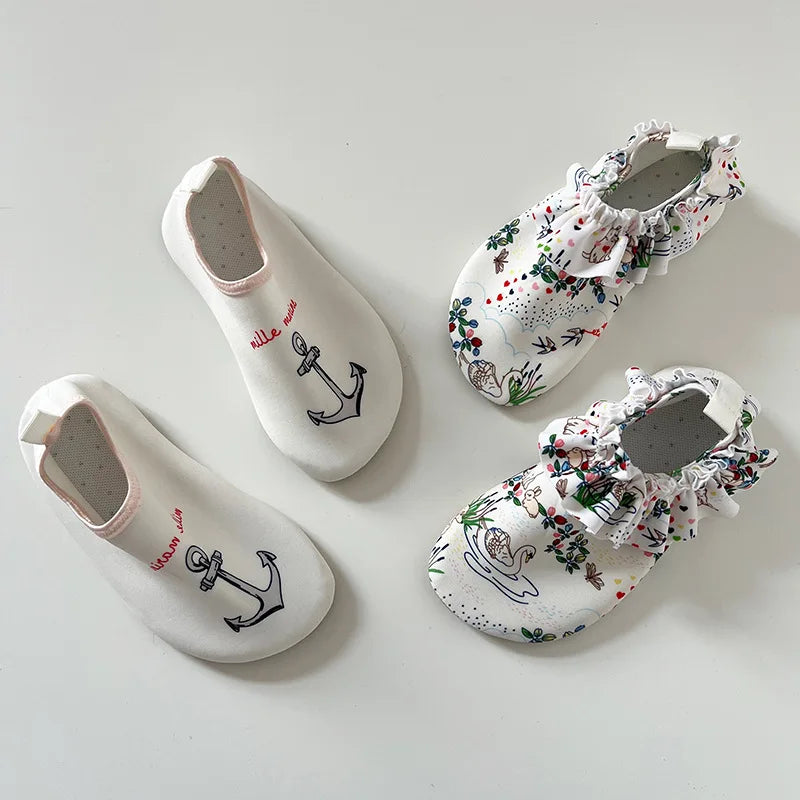 Kids Quick Dry Swimming Shoes Cartoon Beach Sandals for Children