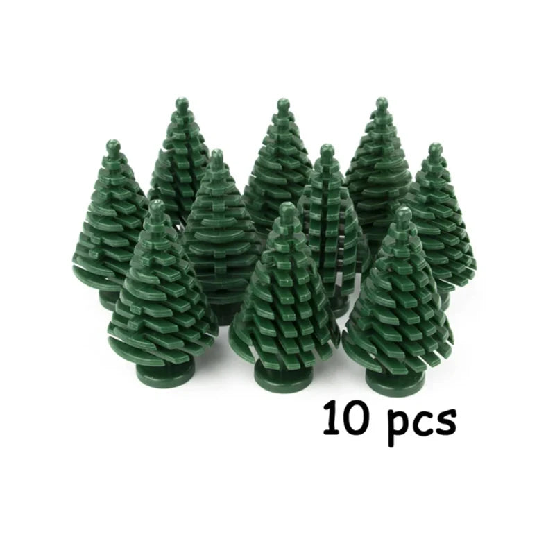 City Plant Building Blocks Accessories for DIY Brick Creations