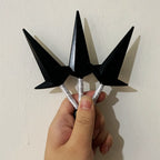 Anime Naruto Shippuden Kunai Cosplay Accessories Props Forehead Plastic Collection Props Ninja Darts Model Toy Kids Gift