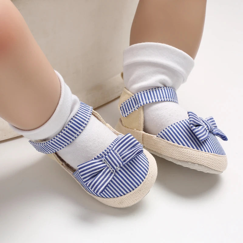Baby Girl Summer Sandals Soft Sole Walking Shoes with Bow