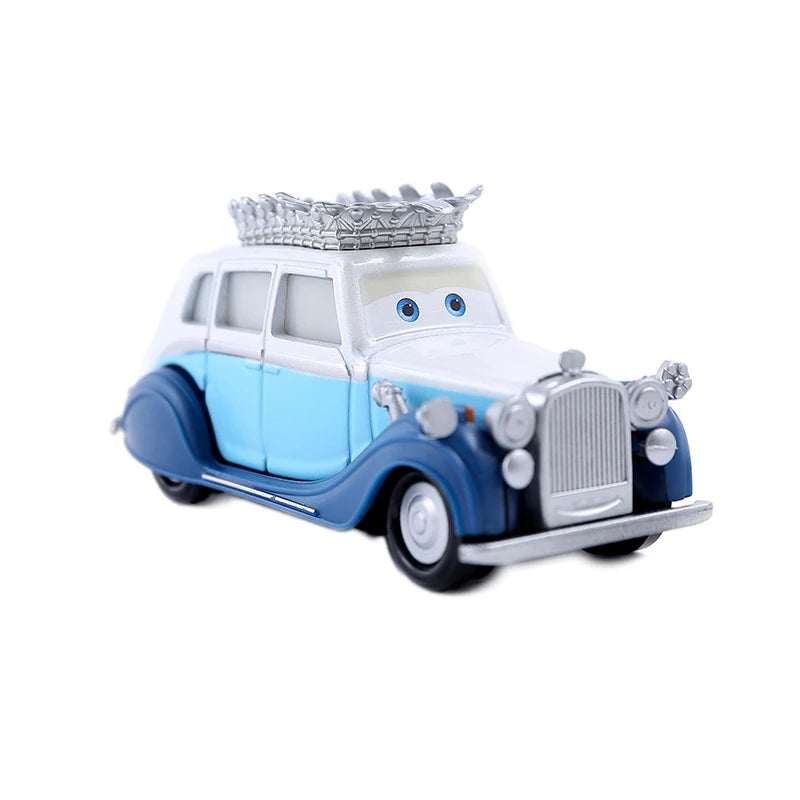 Cars 2 Cars 3 Lightning McQueen Japan Queen Mike Model Cars Toys 1:55 Metal Die Casting Pixar Cars Racing Child Gifts Toys