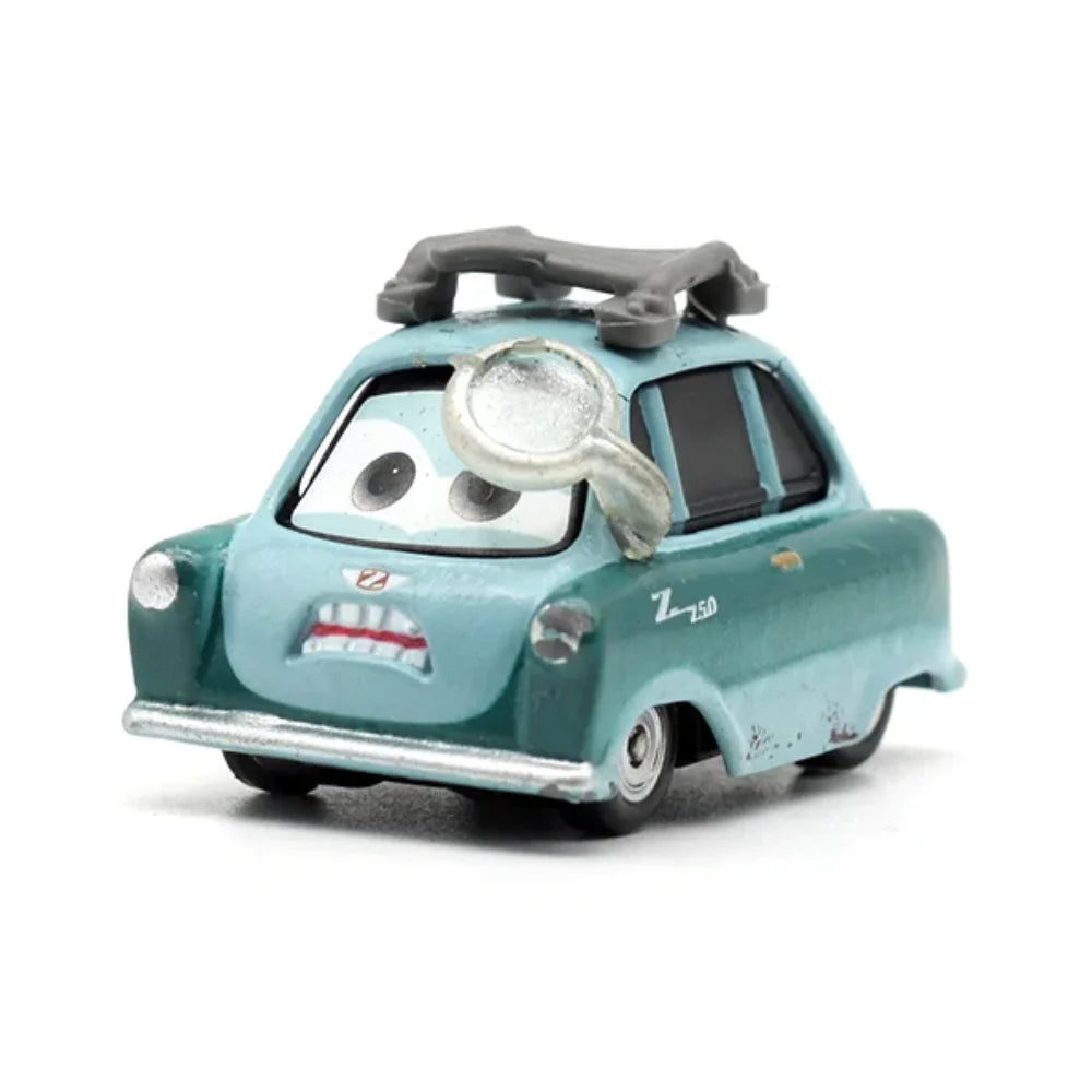 #NEW Children Car Pixar Cars 2 3 Lightning McQueen Fillmore Frank 1：55 Metal Model Racing Car Toy Children's Birthday Gift