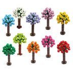 City Plant Building Blocks Accessories for DIY Brick Creations