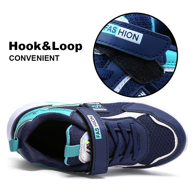 Kids Sneakers Breathable Sports Shoes for School and Play