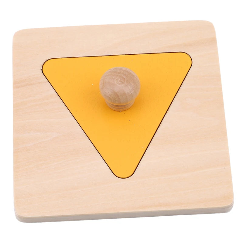Montessori Puzzle Toys Wooden Geometric Sorting Game