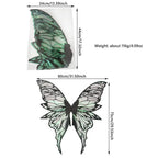 Magical Adults Fairy Wings Girls Sparkling Angel Wings  Costume Wings for Halloween Costume Dress up Party Favor Christmas Gift