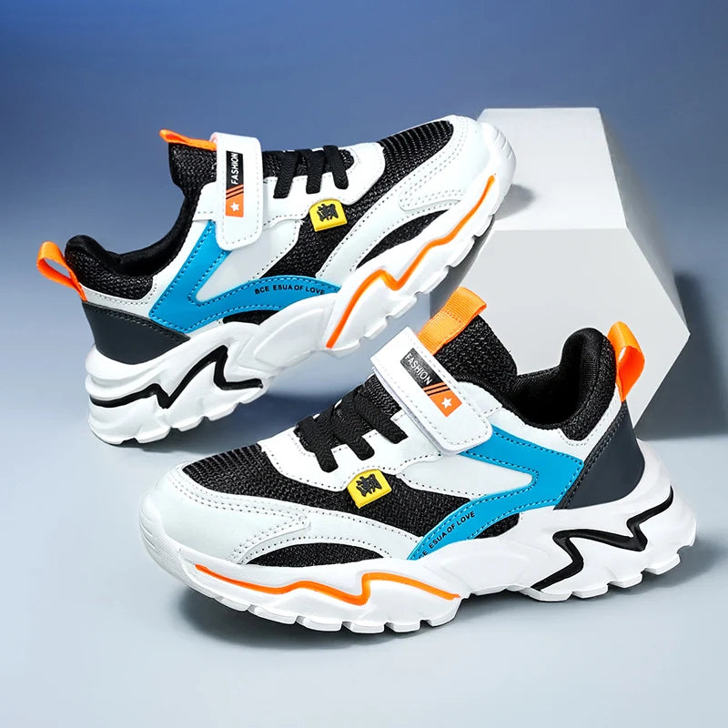 Boys Summer Mesh Sneakers Breathable Running Sports Shoes Kids
