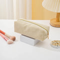 1pc Pencil Case Solid Color Pencil Case school supplies Large Capacity Pencil Case Stationery Bag Pencil Case School Pencil Case