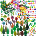 City Plant Building Blocks Accessories for DIY Brick Creations
