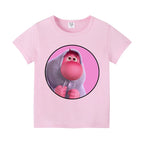 Inside Out 2 Joy Sadness Girls Boys Child T Shirt Clothes Tops Children's Clothing Summer Cute Short Sleeve Tee Kids Gift