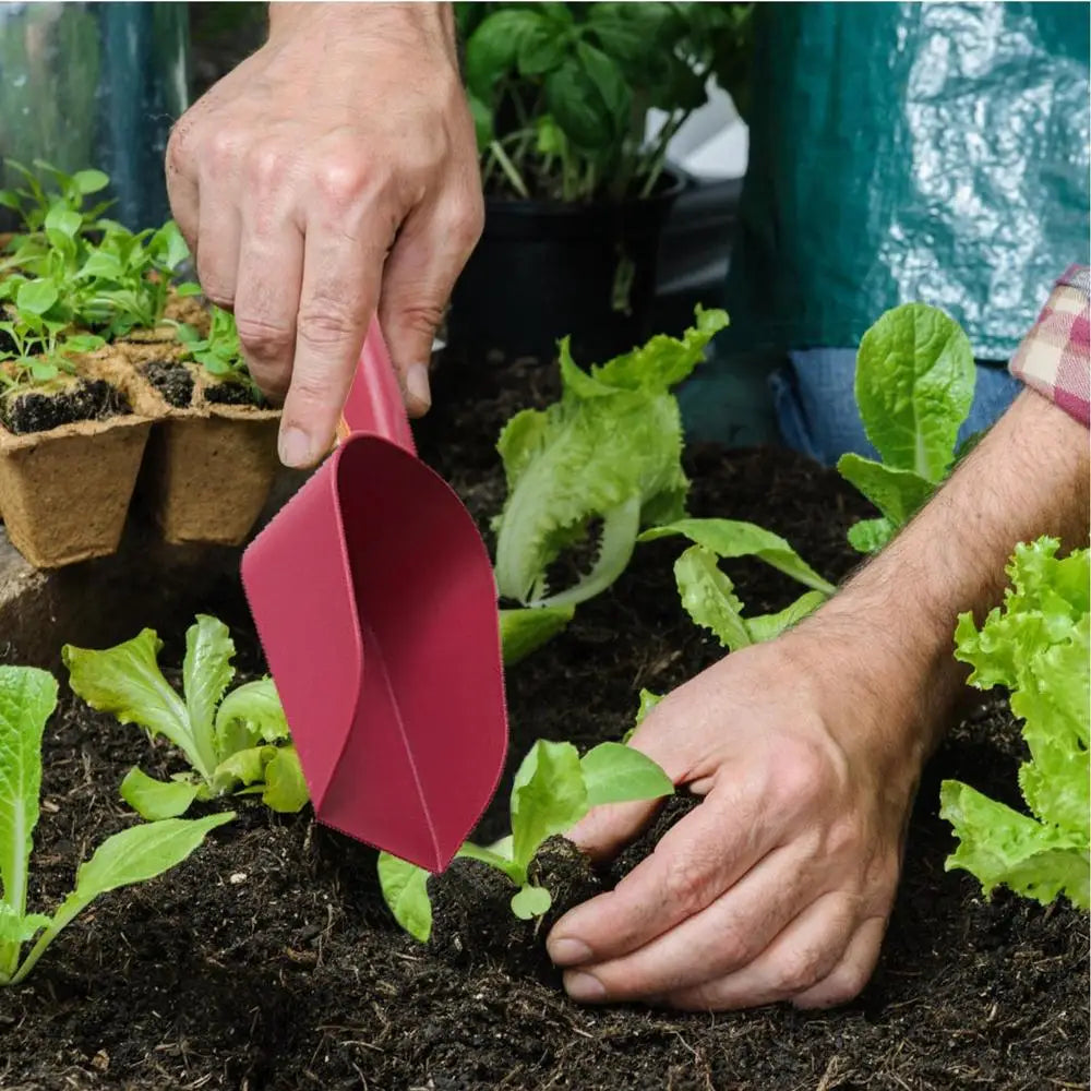 Garden Scoop Multi-Function Pp Plastic Soil Shovel Spoons Handy Garden Scoop For Soil Compost Planting Re-Potting Digging Tools