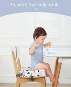 Children Kids Increased Booster Seat Cushion Pad Pillow Baby Dining High Chair Seat Cushions Adjustable Removable Baby Safety