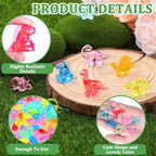 Mini Dinosaur Figurines 12 Styles Tiny Resin Animals Vase Fillers Micro Landscape Decor
