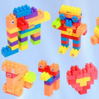 100pcs Large Particle Children's Building Blocks, Educational Assembly Toy for Intelligence Development