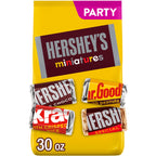 HERSHEY'S Miniatures Assorted Chocolate Candy Variety Pack, 30 oz
