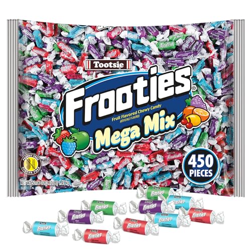 Frooties Mega Mix, Assorted Fruit Flavor Chewy Candy, 50.06oz (Pack of 1)