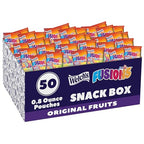 Welch's Fruit Snacks Fusions, Original Fruits, 0.8 oz, 50 Ct