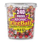 Atomic Fireball Cinnamon Hard Candy, Individually Wrapped, 64.8 oz, 240 Ct