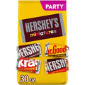 HERSHEY'S Miniatures Assorted Chocolate Candy Variety Pack, 30 oz