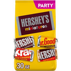 HERSHEY'S Miniatures Assorted Chocolate Candy Variety Pack, 30 oz