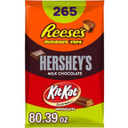 Hershey's Assorted Chocolate Halloween Candy Bulk Variety Pack, 80 oz