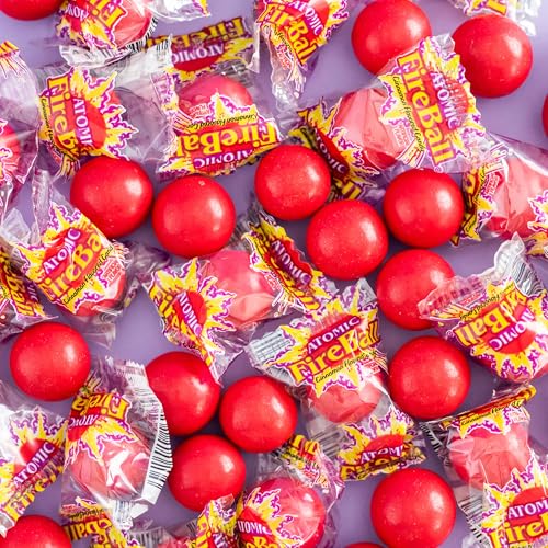 Atomic Fireball Cinnamon Hard Candy, Individually Wrapped, 64.8 oz, 240 Ct