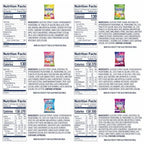 HI-CHEW Variety Mix, Pack of 6 Bags - 17 Flavor Assort Sweet and Sour Chewy Candy, Unique Fun Soft - Immensely Juicy Fruity Candy Flavors - Individually Wrapped Halloween Candy