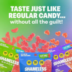 Shameless Snacks Fan Favorites Bundle - Sour Candy & Fruit Snacks, Keto