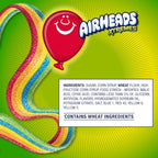 Airheads Xtremes Belts Candy, Rainbow Berry, 3 Ounces (12-Pack)