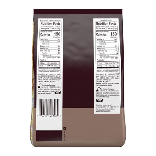 HERSHEY'S NUGGETS Assorted Chocolate Candy Variety Pack, 26 oz