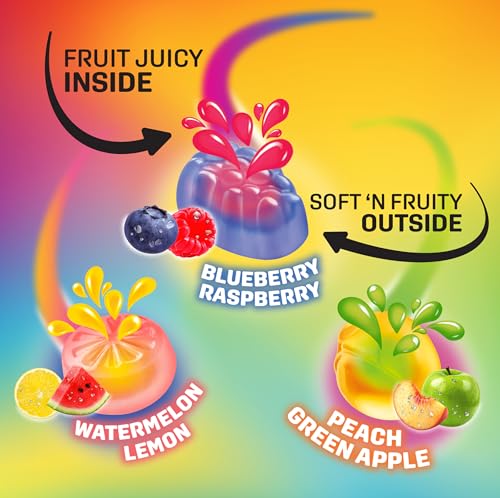 Welch's Fruit Snacks Fusions, Original Fruits, 0.8 oz, 50 Ct