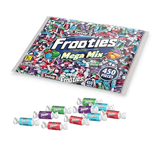 Frooties Mega Mix, Assorted Fruit Flavor Chewy Candy, 50.06oz (Pack of 1)
