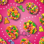 NERDS Gummy Clusters Rainbow Candy, Crunchy & Gummy, 3 oz, 12 Pk
