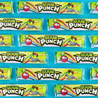 Sour Punch Straws, Rainbow Fruit Flavors, Chewy Sweet & Sour Candy, 2oz Tray (24 Pack)