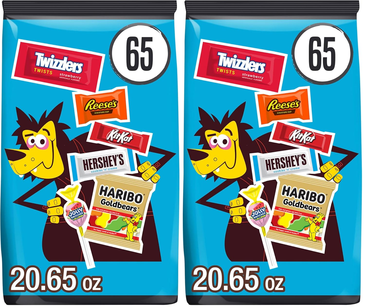 Hershey's Assorted Halloween Candy & Chocolate Bulk Variety Pack 330 count