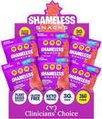 Shameless Snacks Fan Favorites Bundle - Sour Candy & Fruit Snacks, Keto