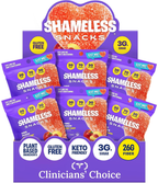 Shameless Snacks Fan Favorites Bundle - Sour Candy & Fruit Snacks, Keto